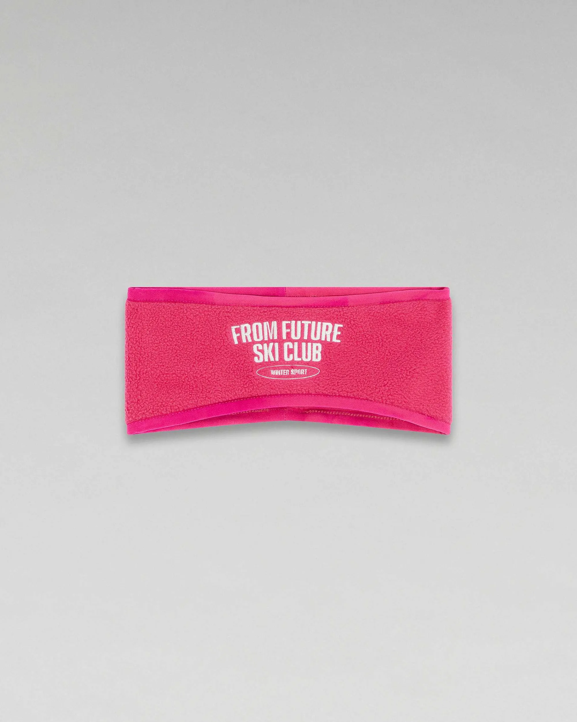 Store FROM FUTURE Bandeau Cache-Oreilles Ski Club Winter Fuschia