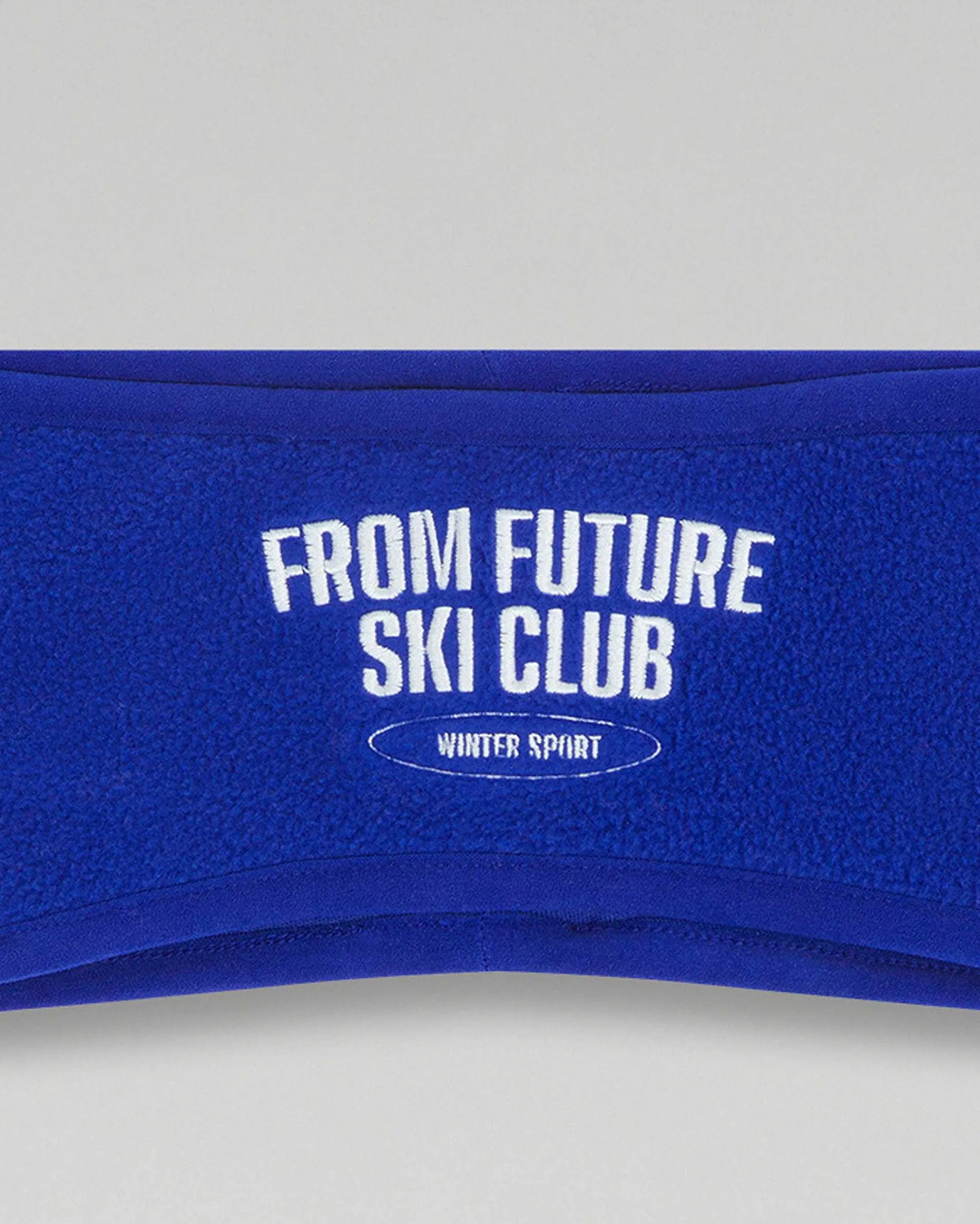 Flash Sale FROM FUTURE Bandeau Cache-Oreilles Ski Club Electric Blue