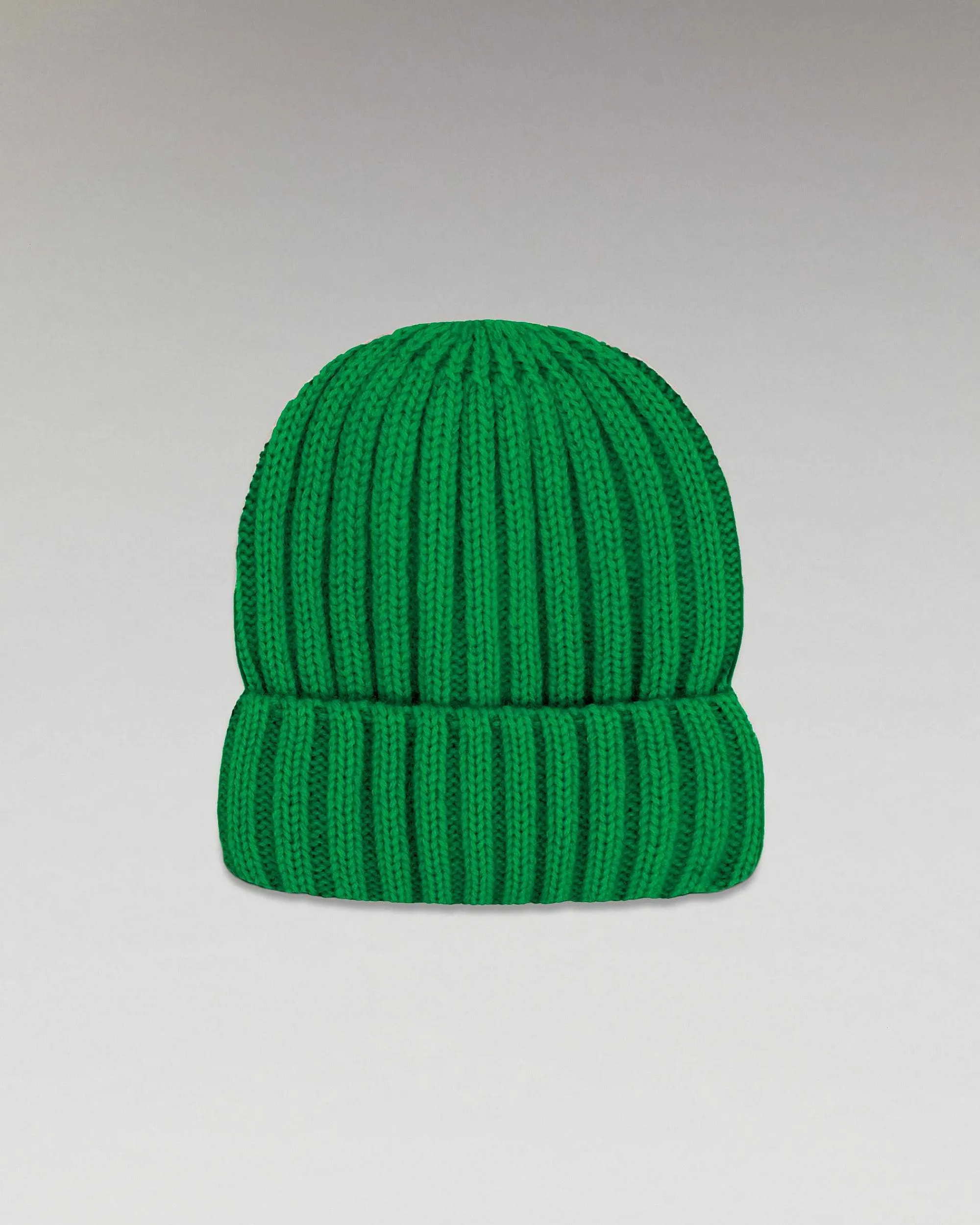 Cheap FROM FUTURE Bonnet A Revers A Cotes Winter Green