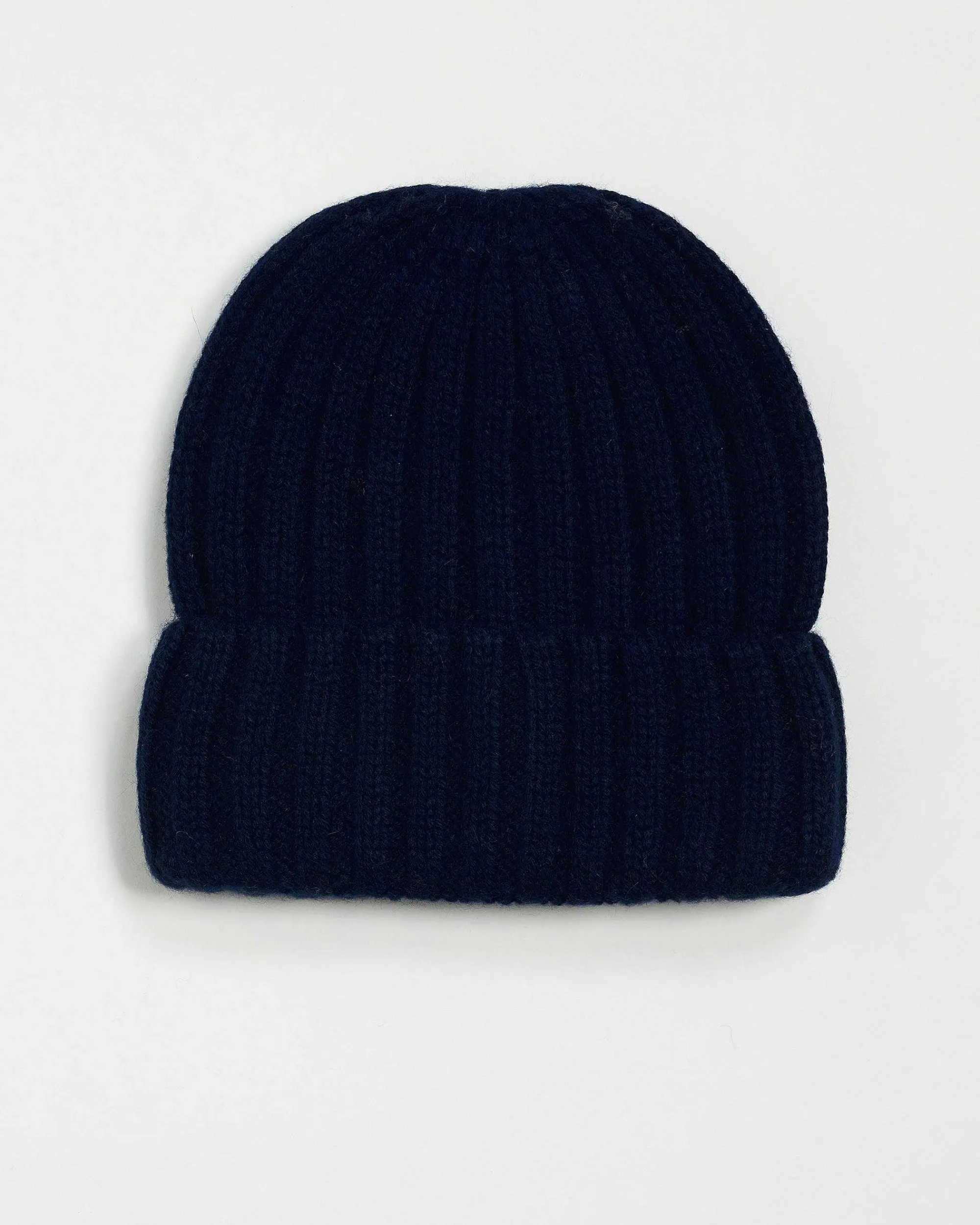 Flash Sale FROM FUTURE Bonnet A Revers A Cotes Navy