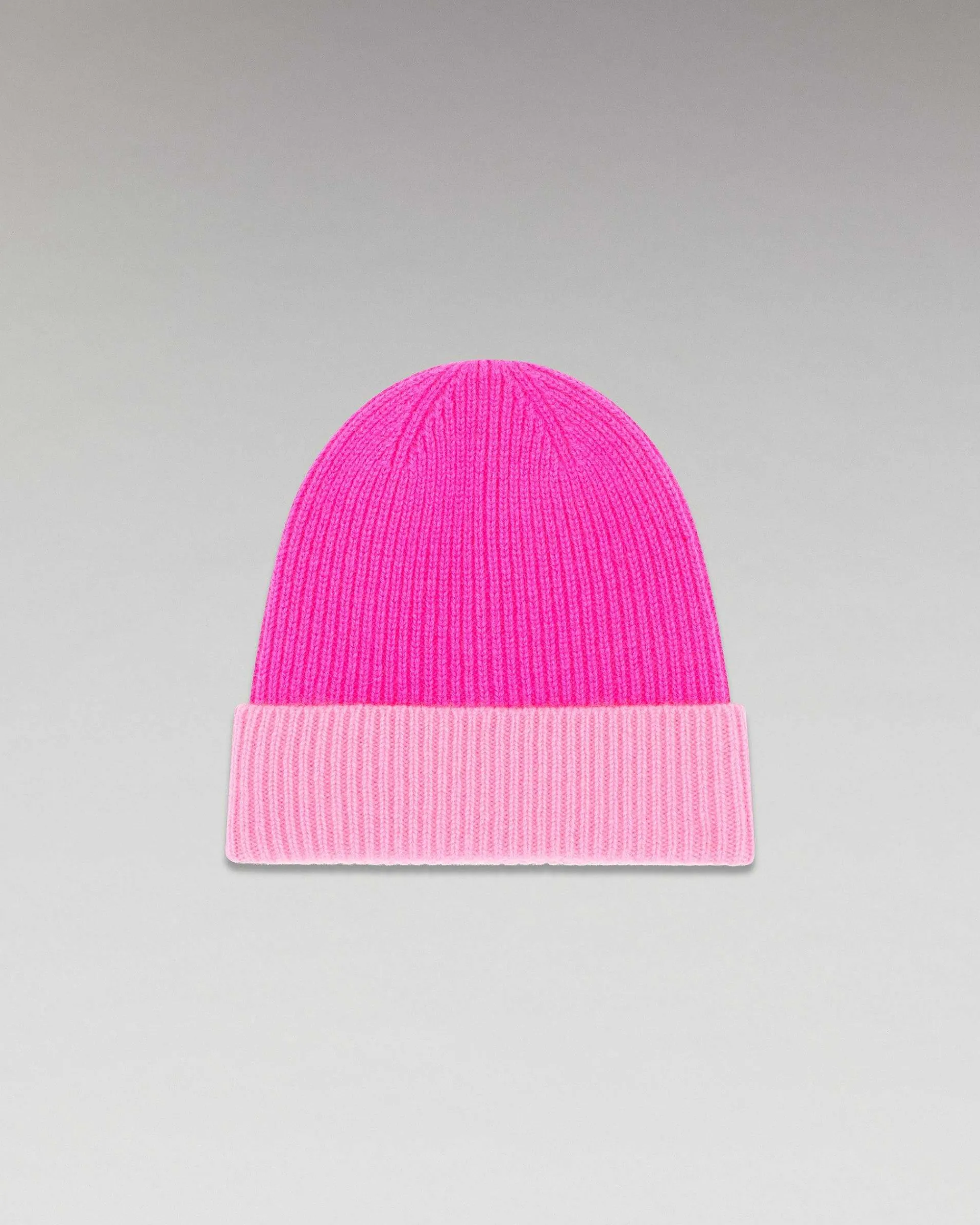 Hot FROM FUTURE Bonnet A Revers Bicolore Flash Pink