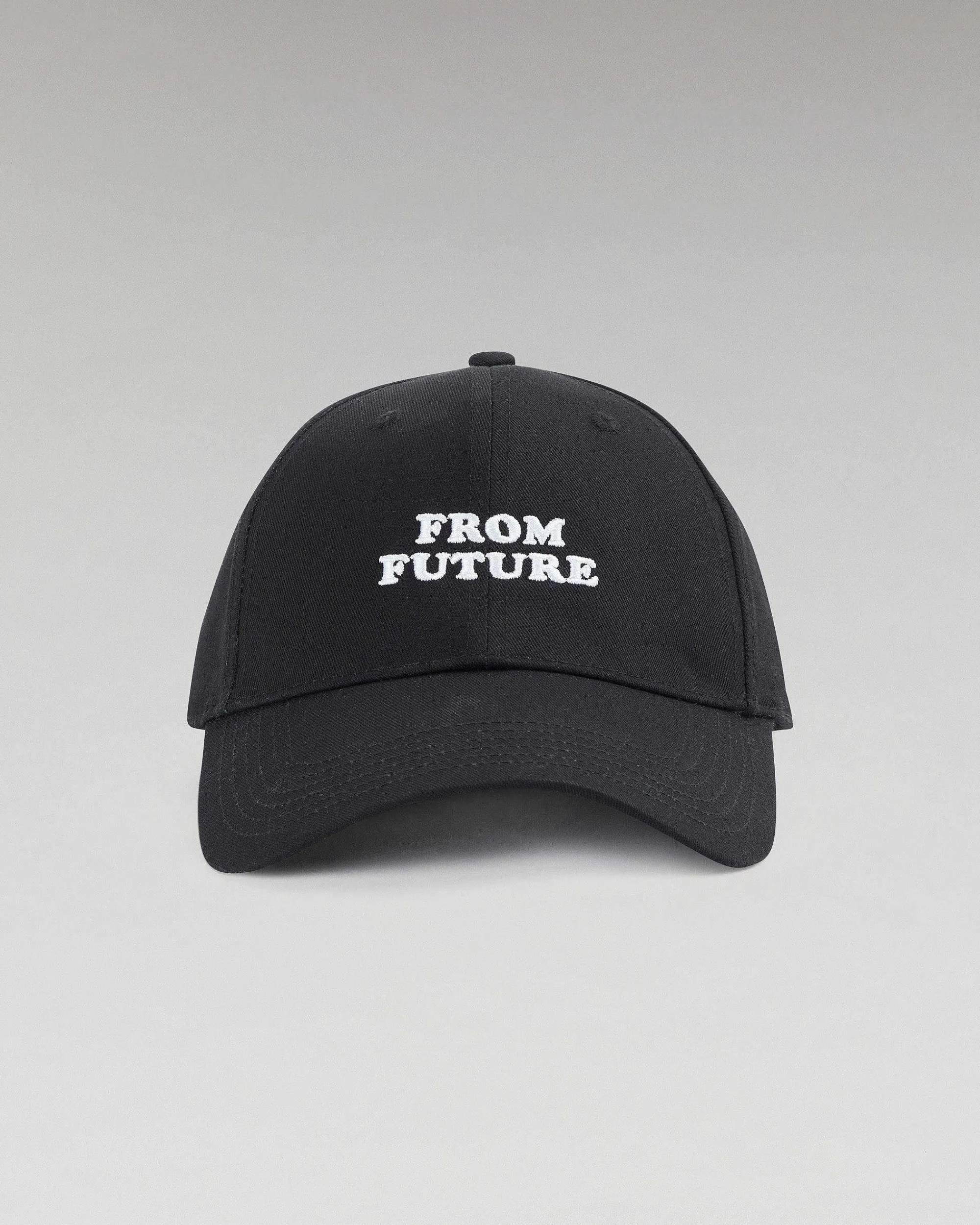 Best FROM FUTURE Casquette A Visiere Courbee Logo Noir