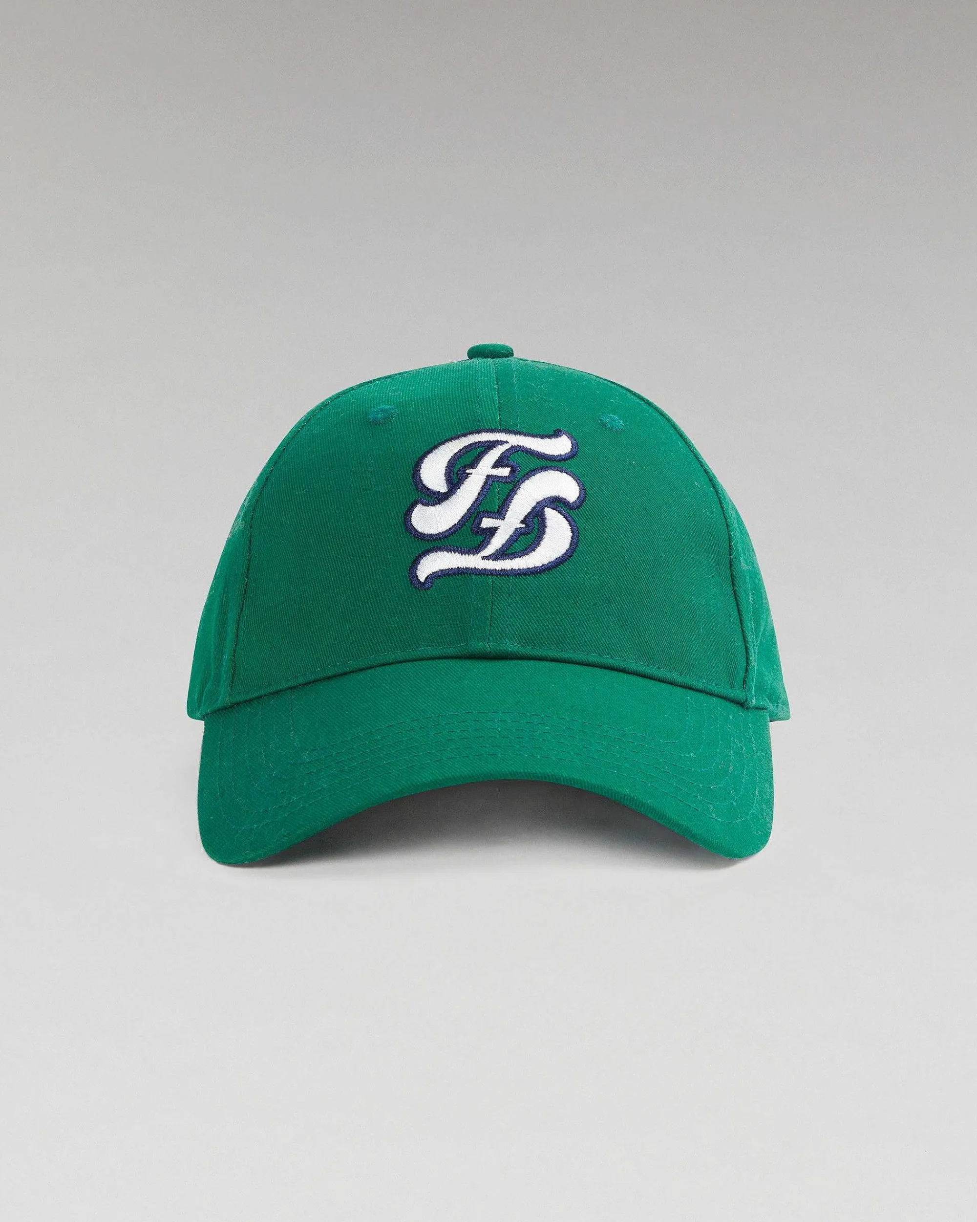 Shop FROM FUTURE Casquette A Visiere Courbee Logo Double F Dark Green