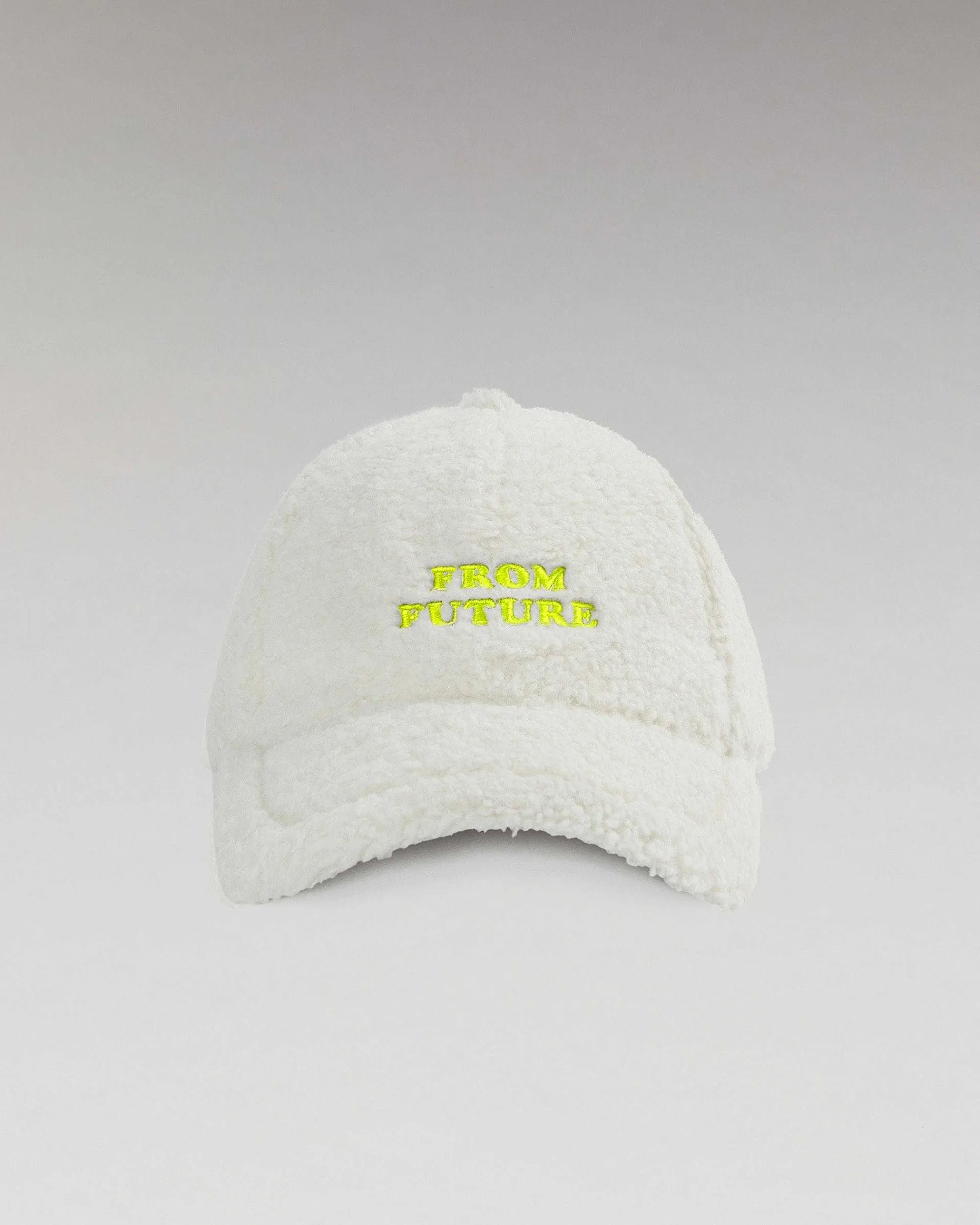 Online FROM FUTURE Casquette A Visiere Courbee Sherpa Jaune Fluo