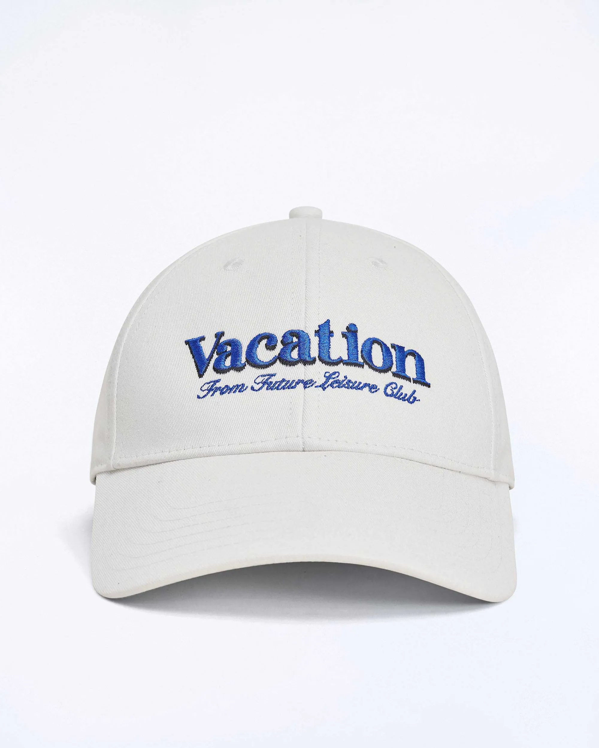 New FROM FUTURE Casquette A Visiere Courbee Vacation Blanc