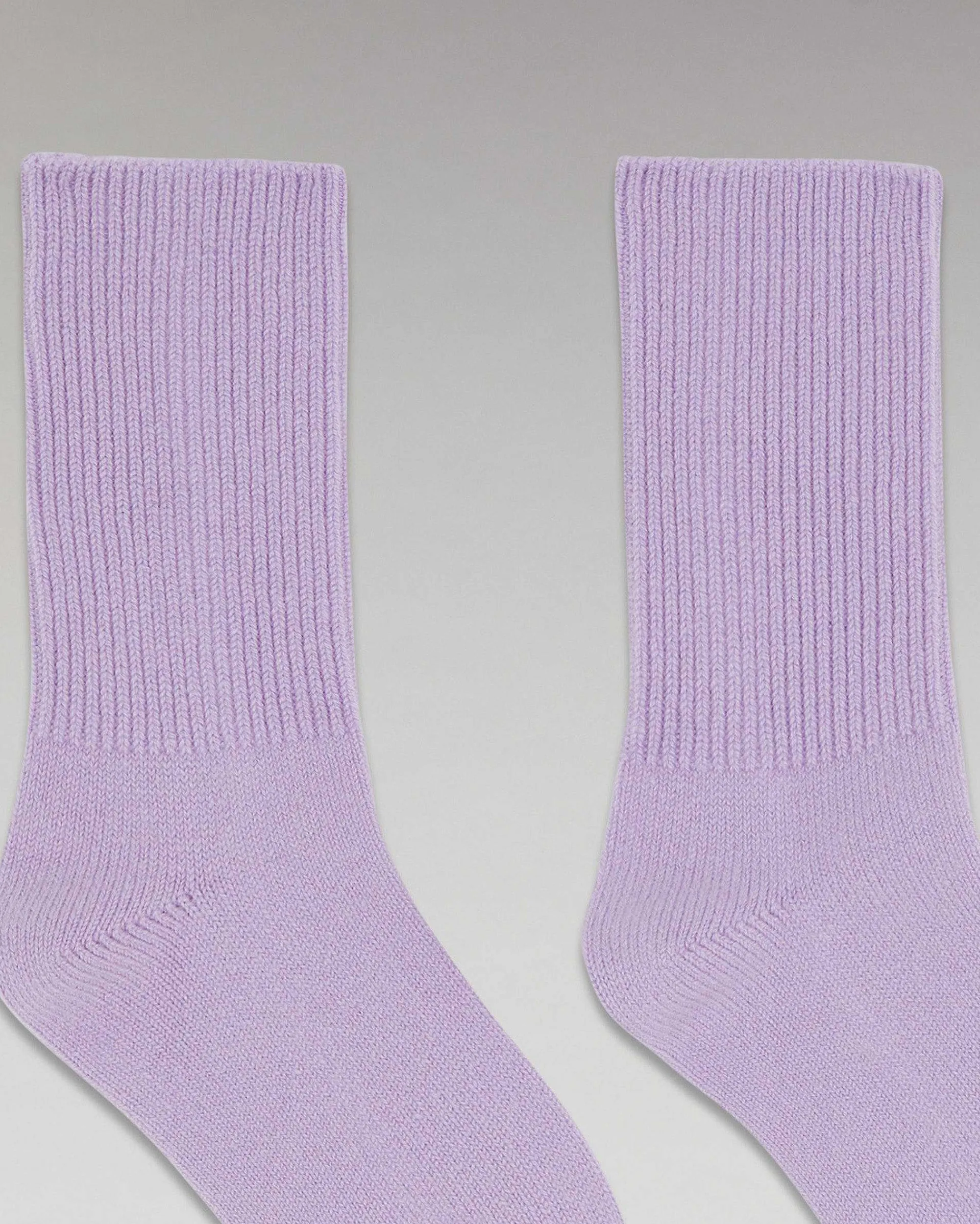 Best FROM FUTURE Chaussettes Mi-Hautes A Cotes Sweet Lilac