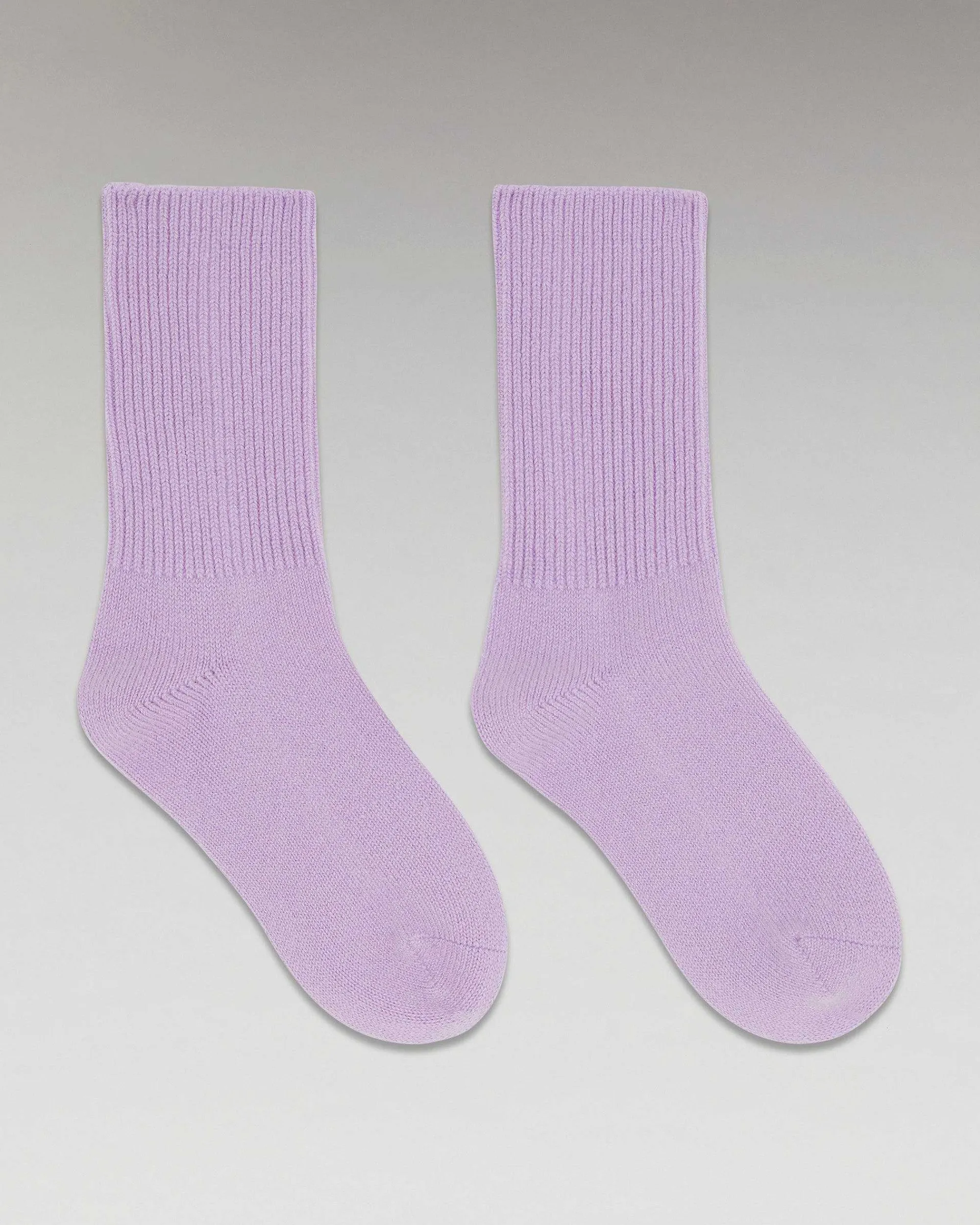 Best FROM FUTURE Chaussettes Mi-Hautes A Cotes Sweet Lilac