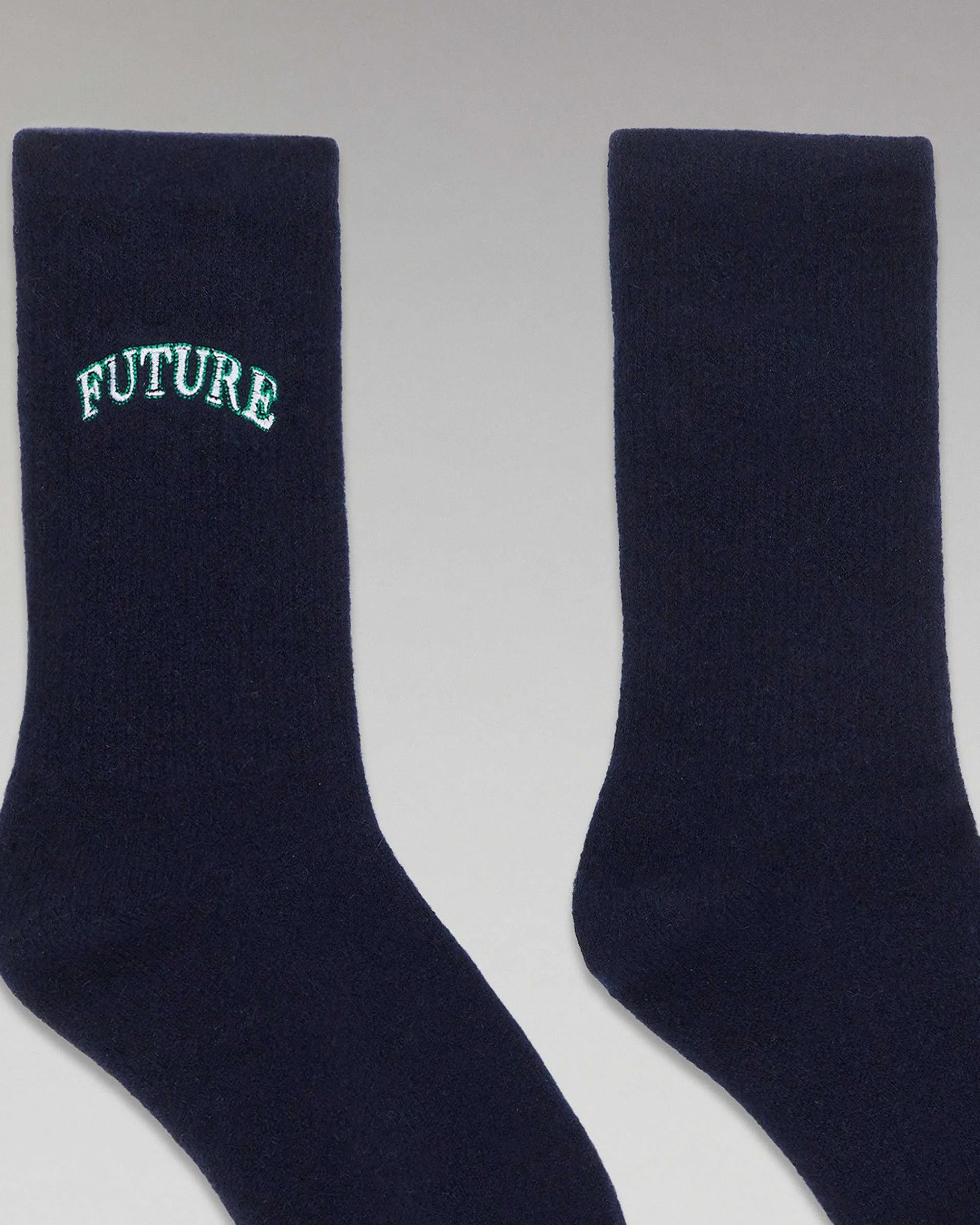 Hot FROM FUTURE Chaussettes Mi-Hautes College Navy