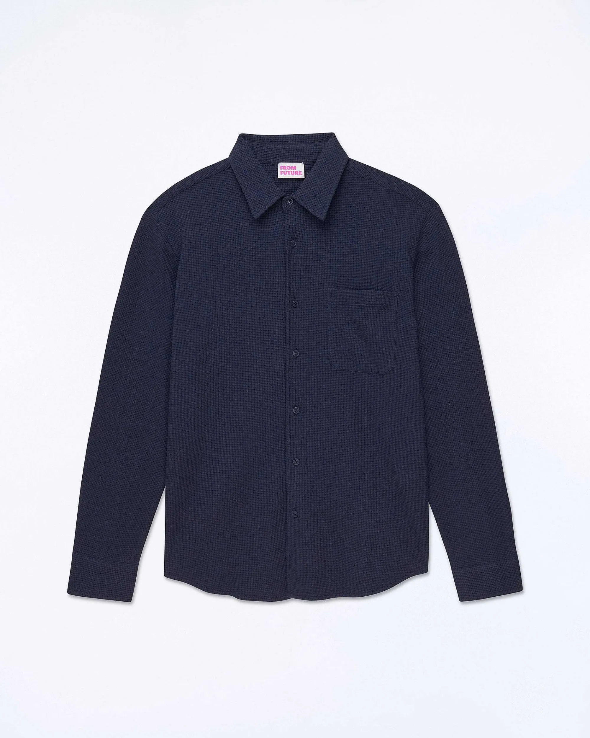 Best FROM FUTURE Chemise Manches Longues Navy