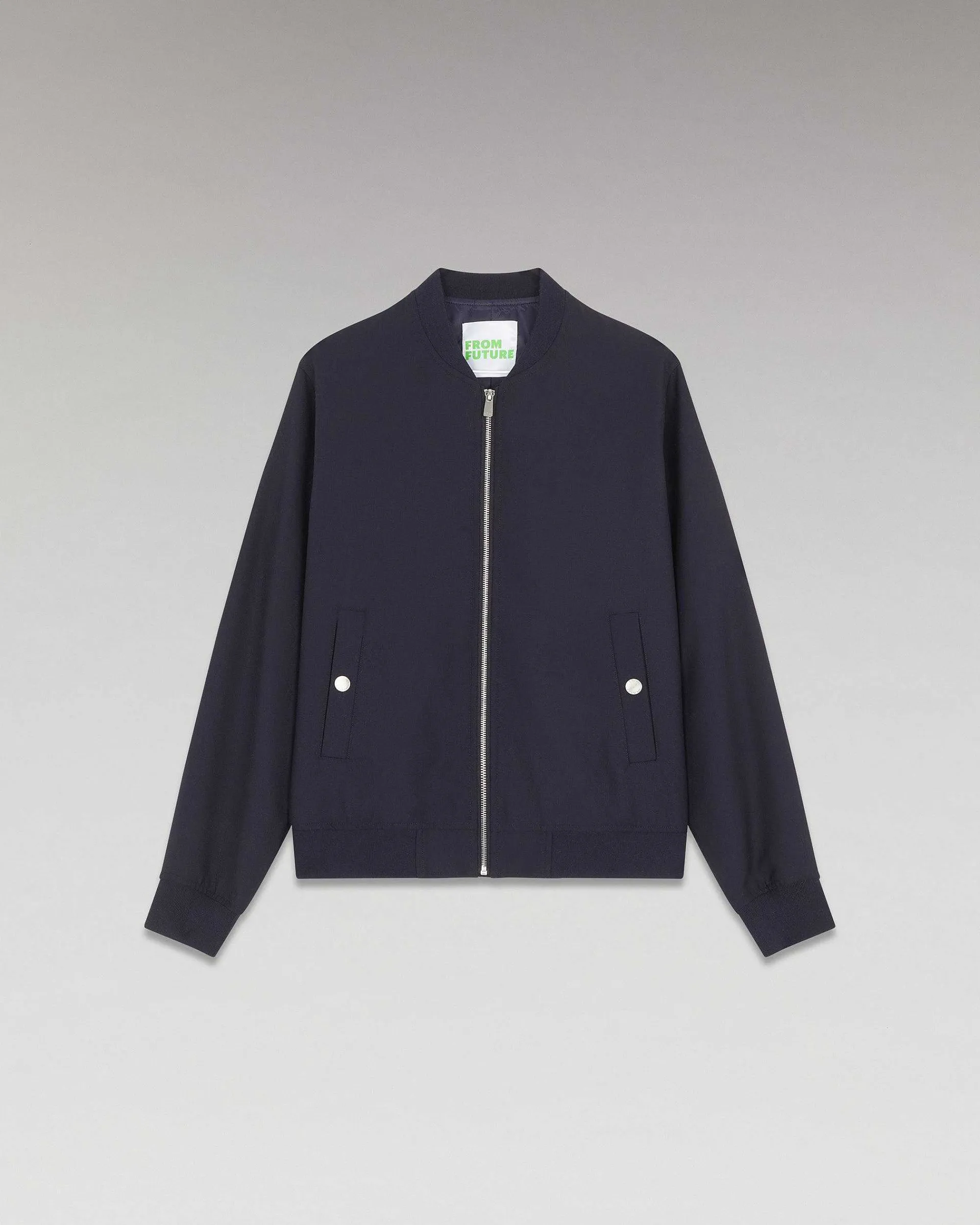 New FROM FUTURE Outerwear Veste Teddy Navy