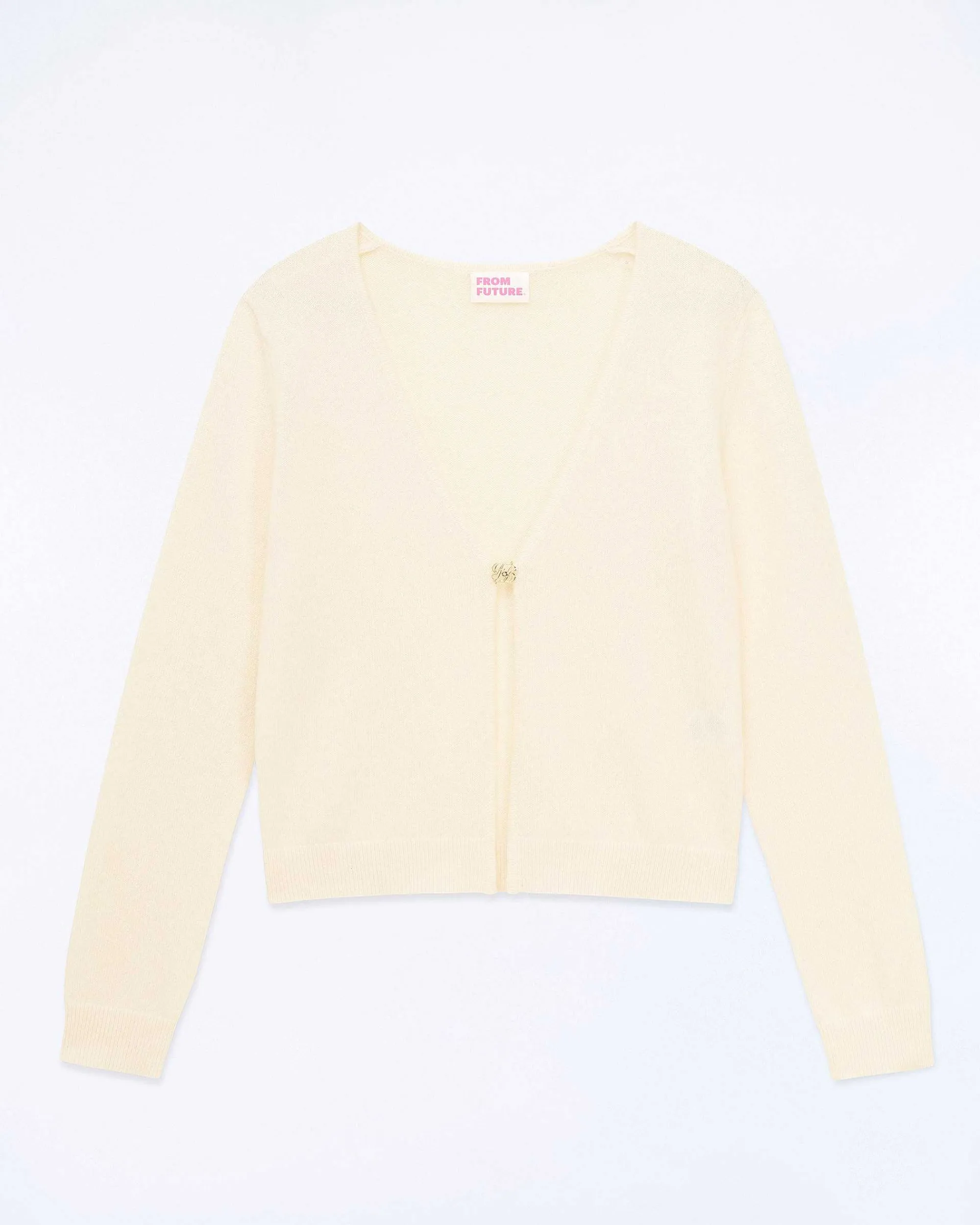 Best Sale FROM FUTURE Pull Cardigan Ecru