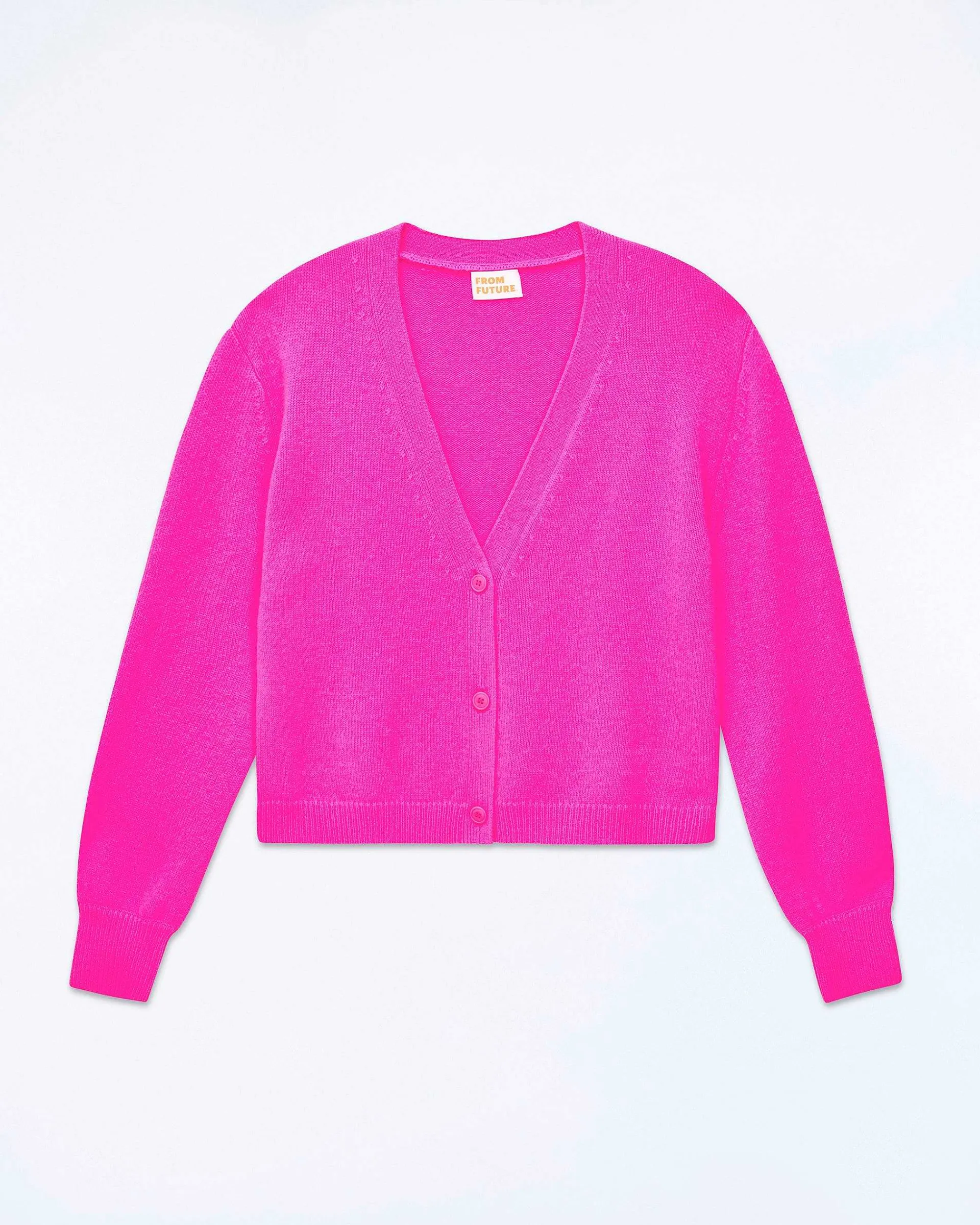 Online FROM FUTURE Pull Cardigan Fruity Pink