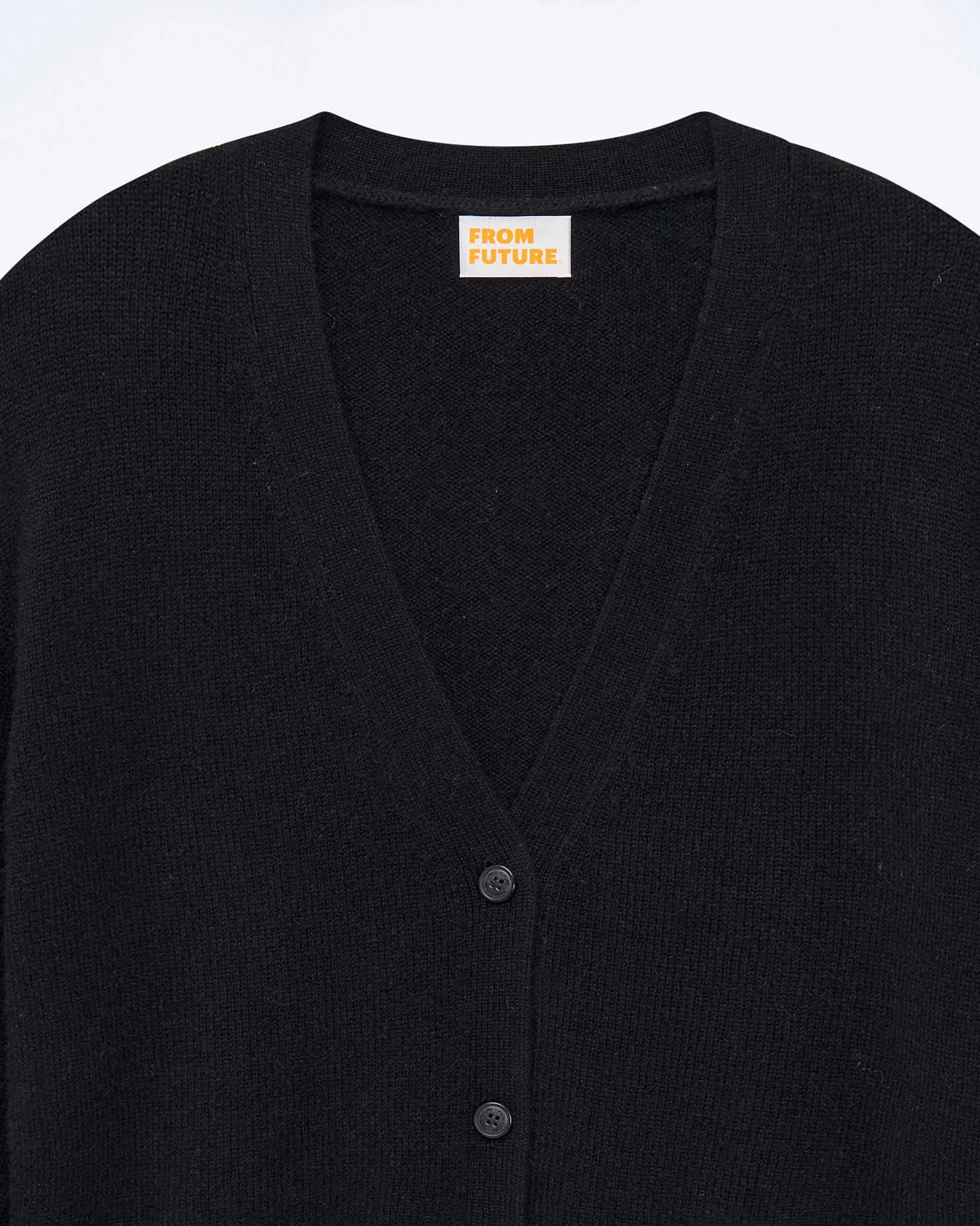 New FROM FUTURE Pull Cardigan Noir