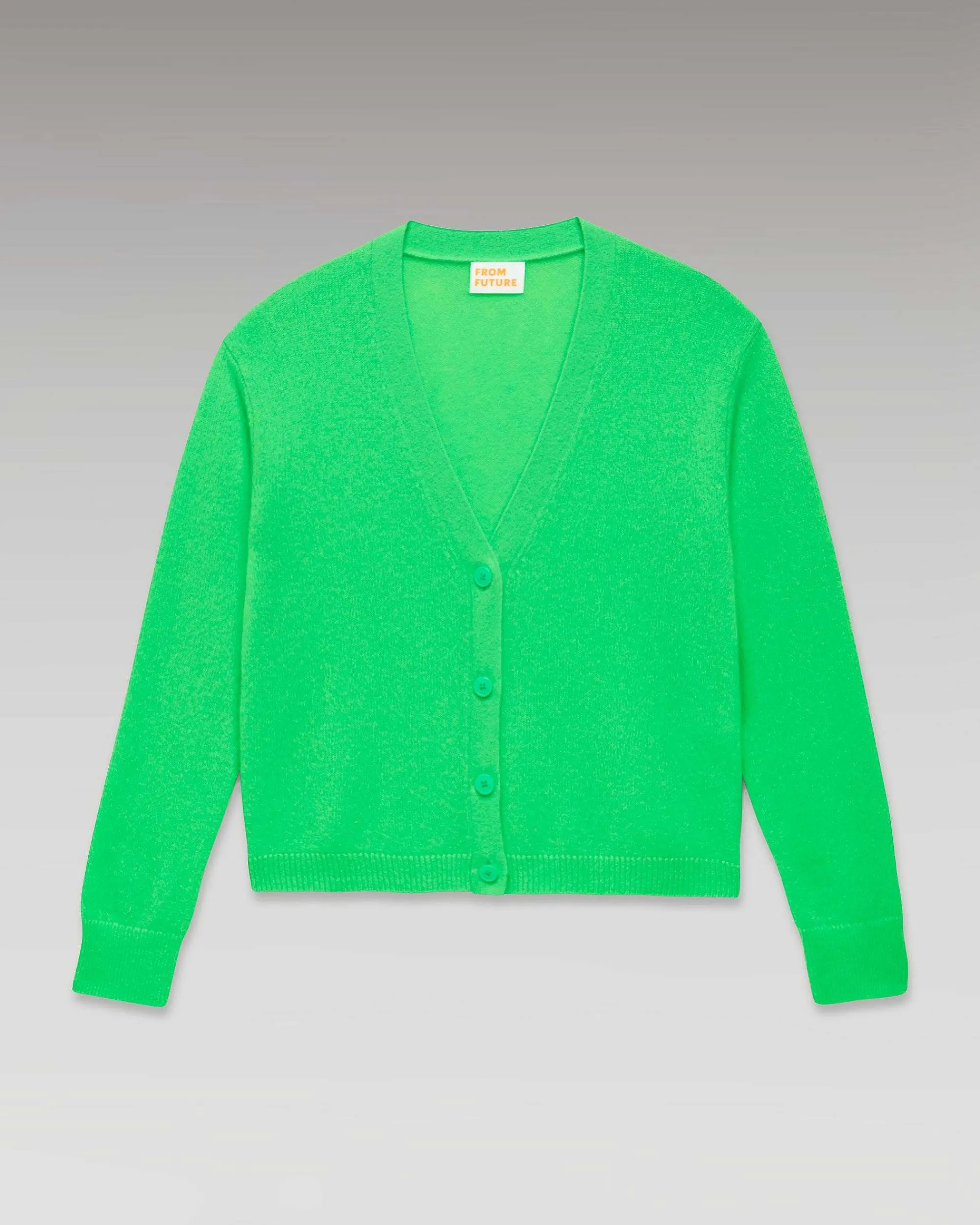 Cheap FROM FUTURE Pull Cardigan Uni Light Vert Fluo