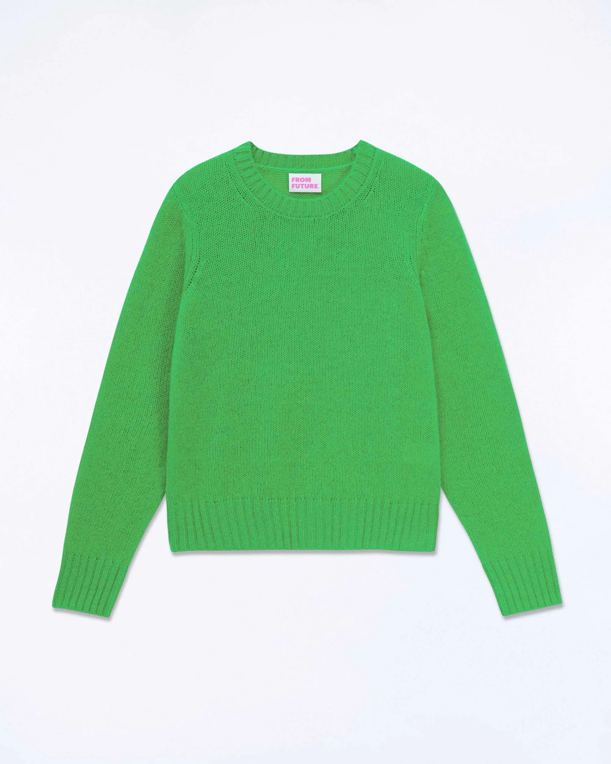 Discount FROM FUTURE Pull Col Rond Court Magic Green