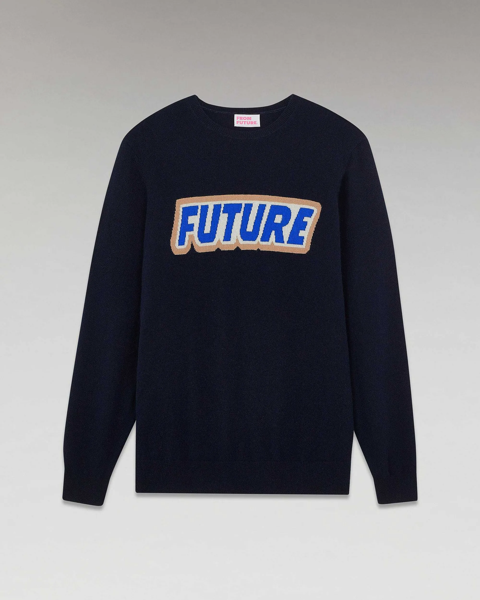 Flash Sale FROM FUTURE Pull Col Rond Future Navy