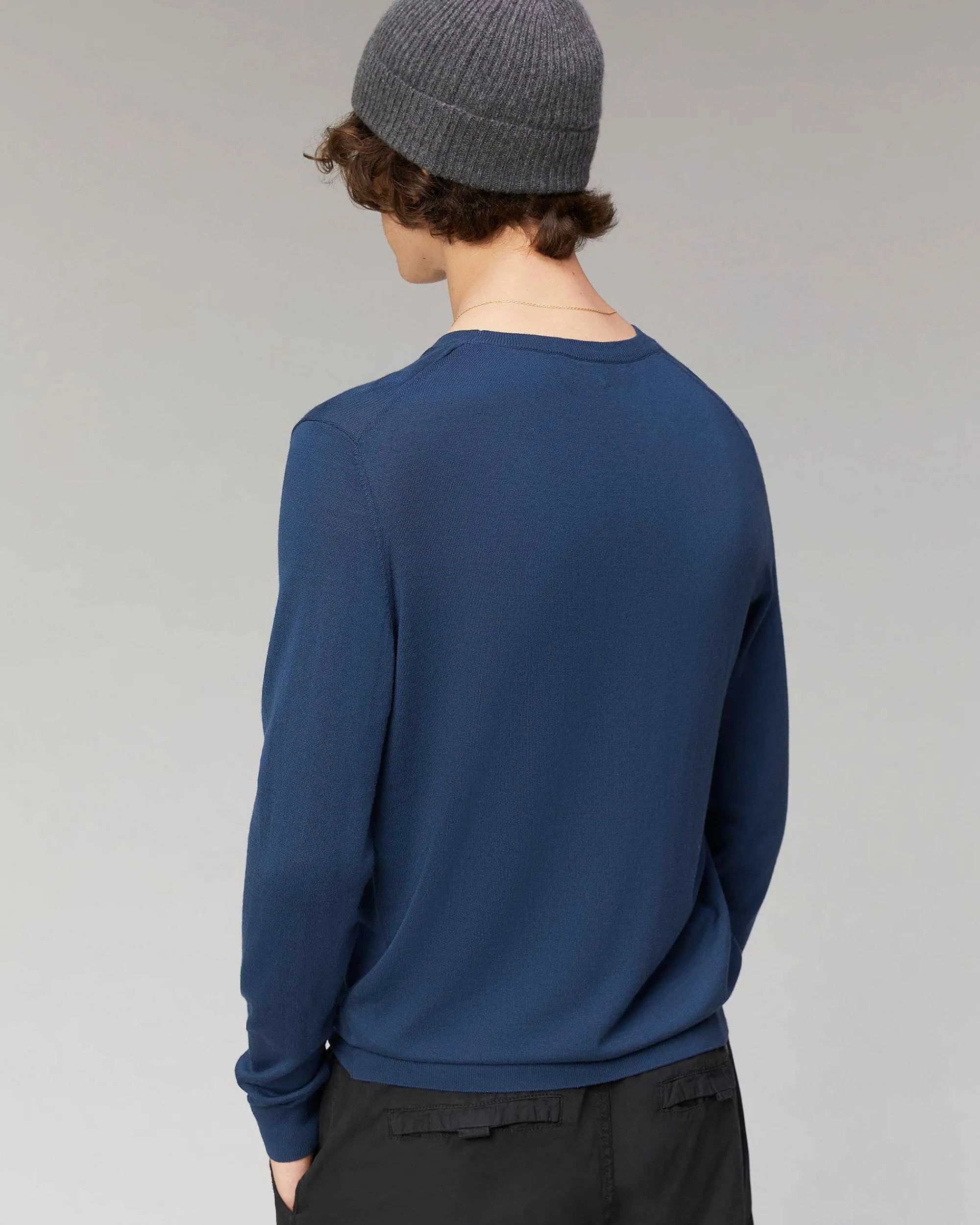 Clearance FROM FUTURE Pull Col Rond Uni Midnight Blue