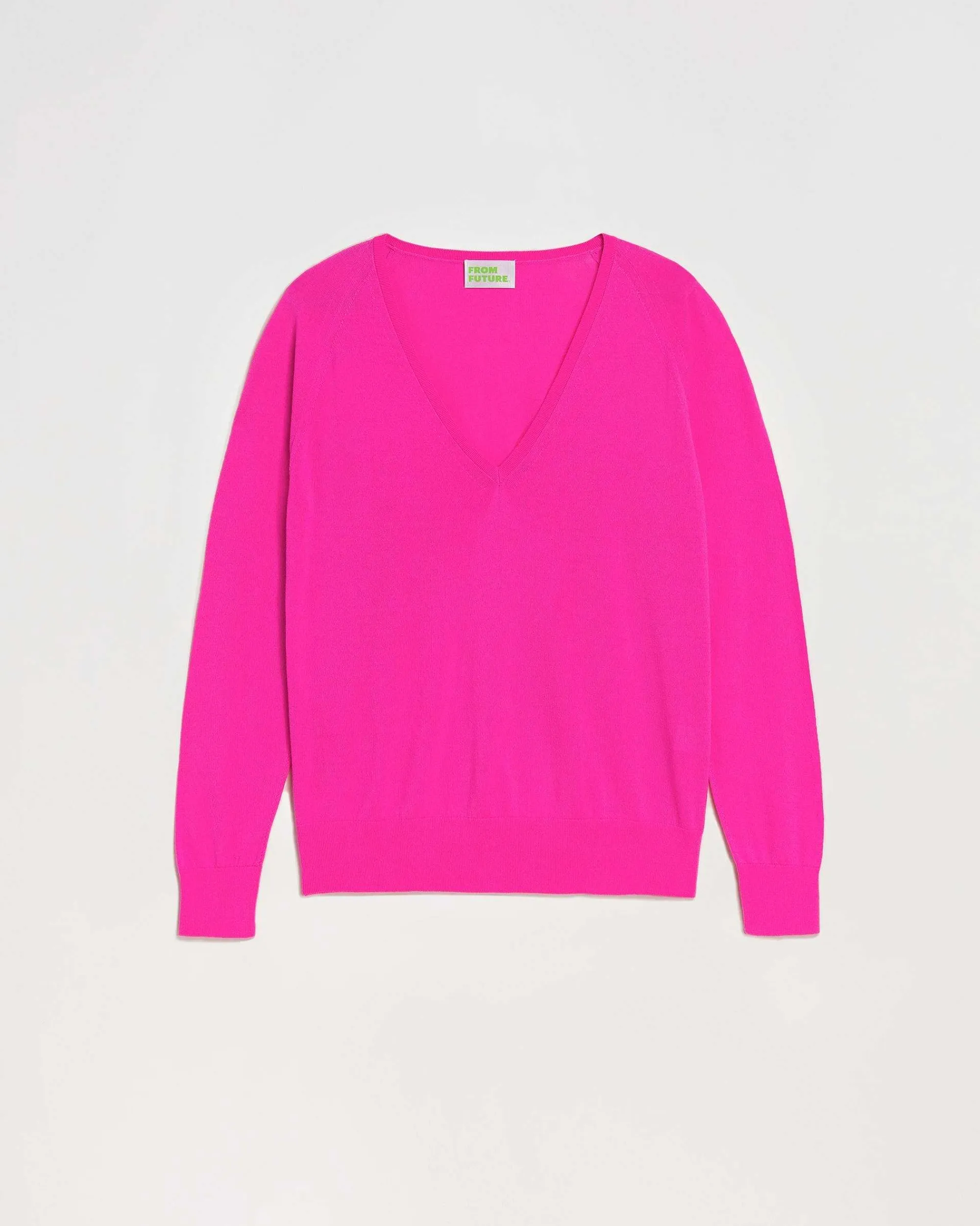 Discount FROM FUTURE Pull Col V Oversize Summer Fuschia