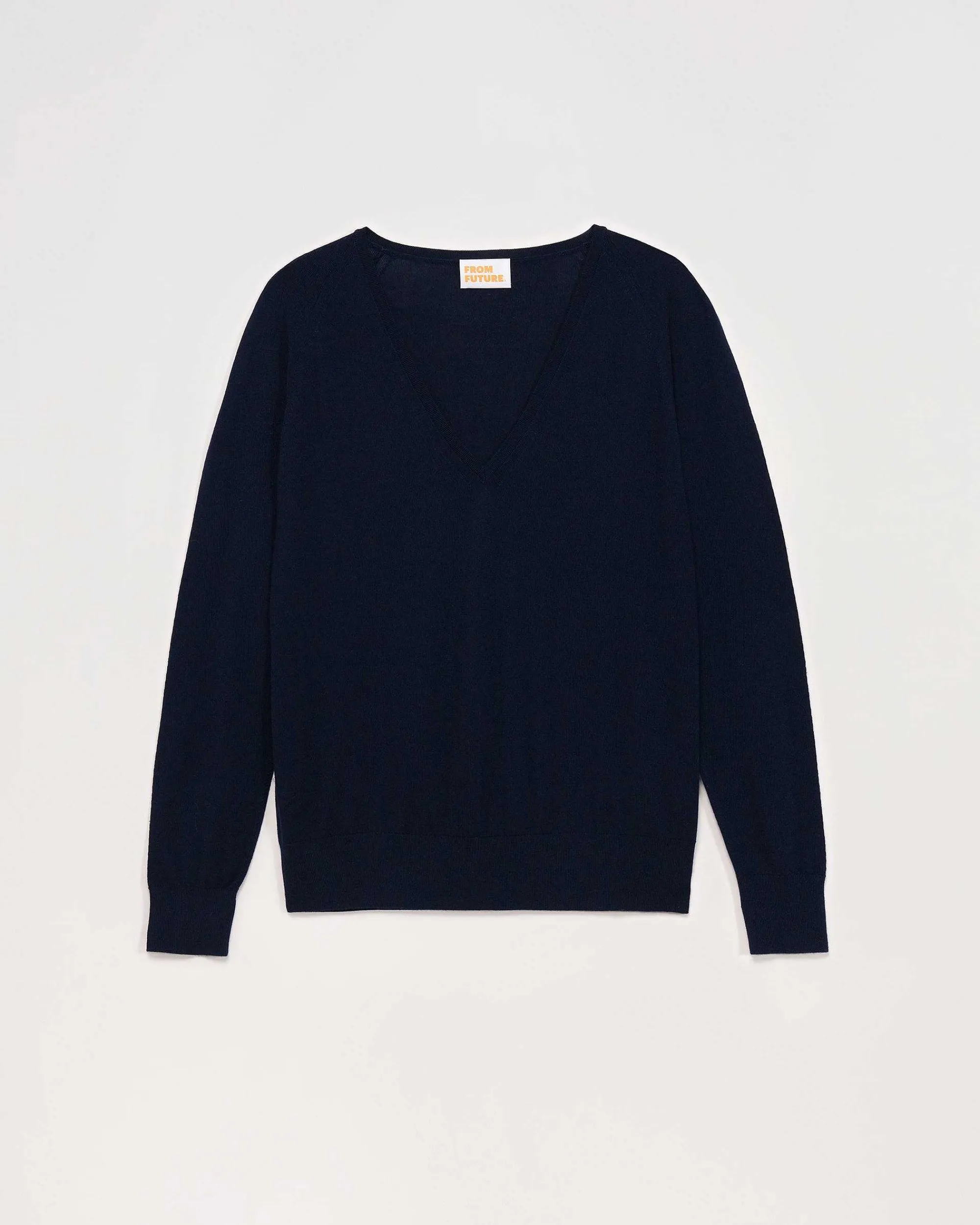 Hot FROM FUTURE Pull Col V Oversize Navy