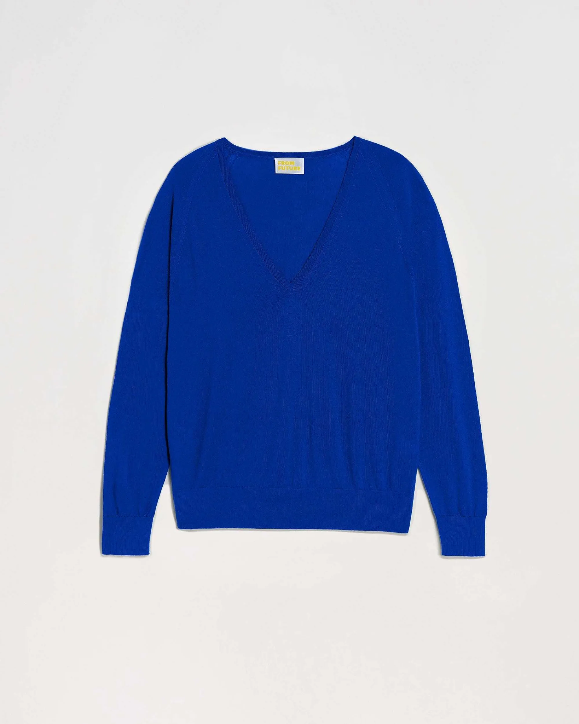 Store FROM FUTURE Pull Col V Oversize Electric Blue