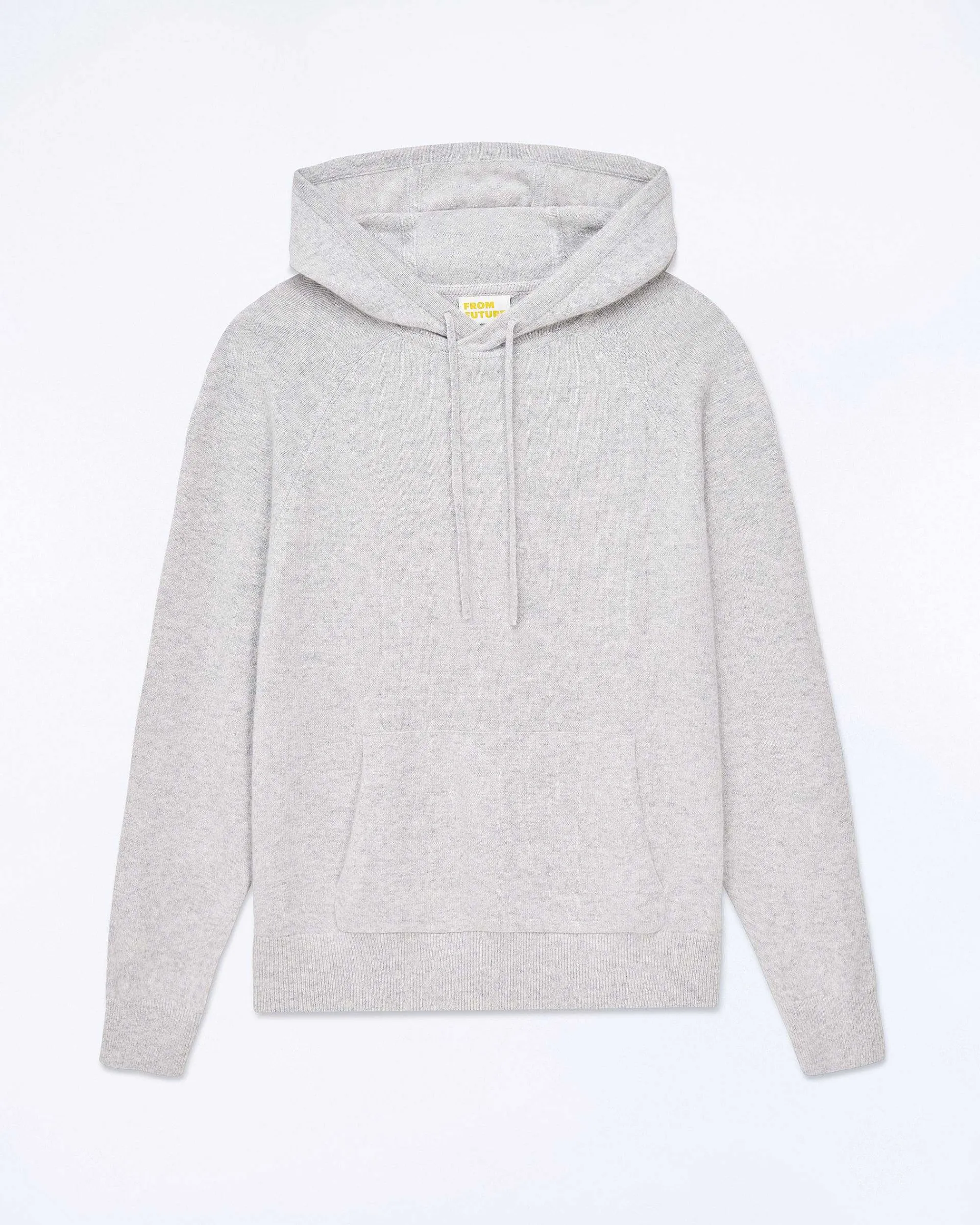 New FROM FUTURE Pull Hoodie Gris Chine Clair