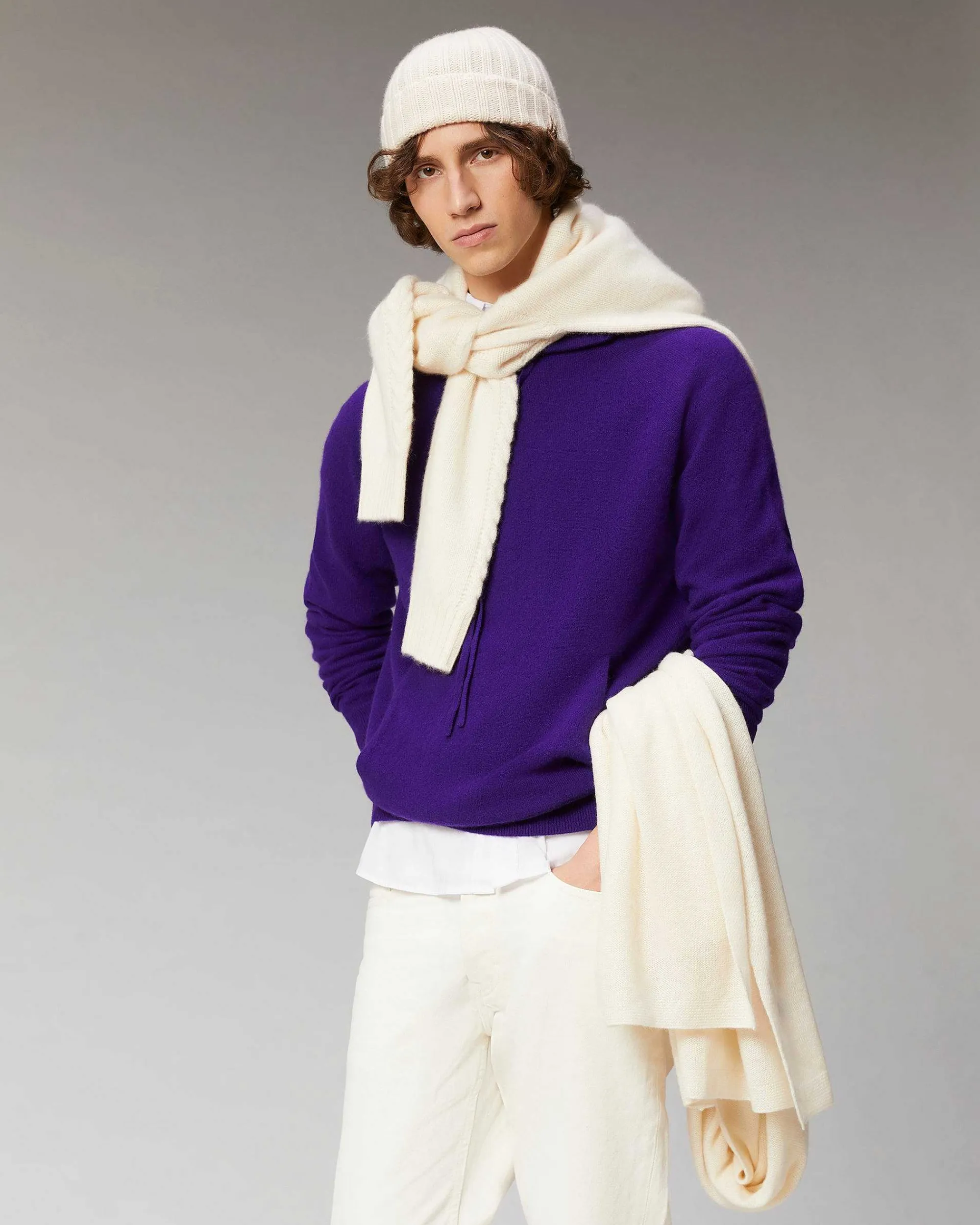 Discount FROM FUTURE Pull Hoodie Oversize Leger Winter Purple