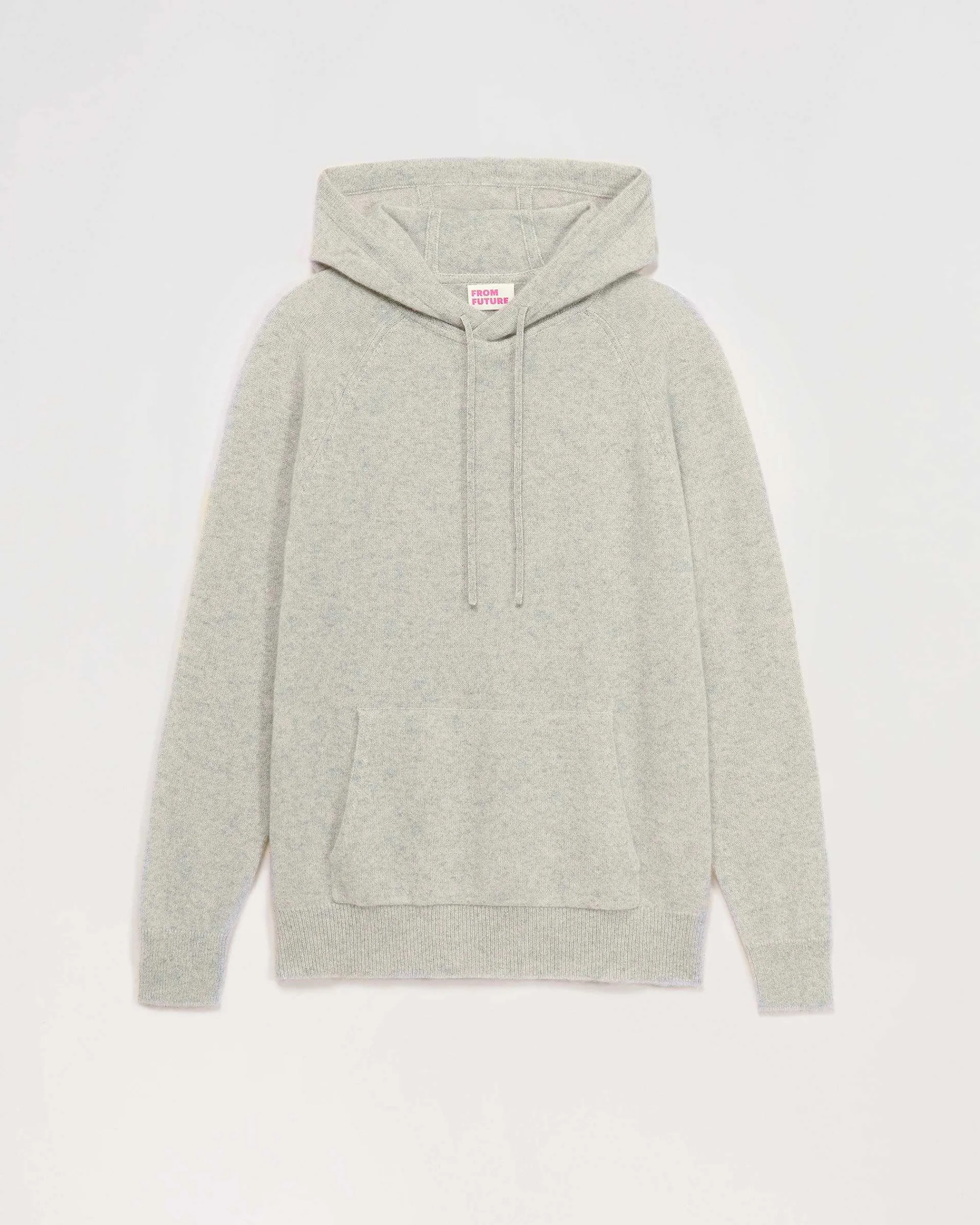 Outlet FROM FUTURE Pull Hoodie Oversize Leger Gris Chine Clair