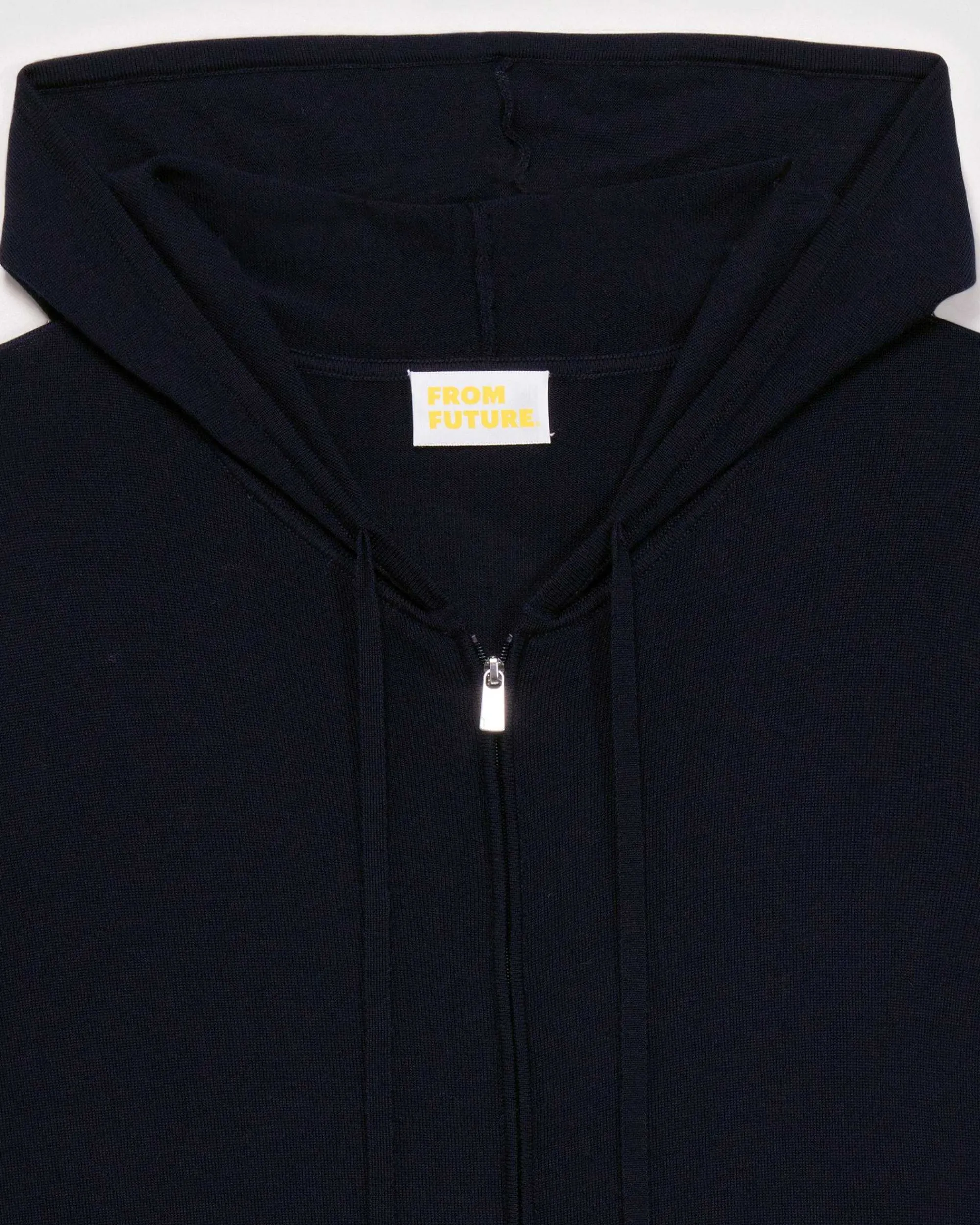 Cheap FROM FUTURE Pull Hoodie Zippe Basique Navy