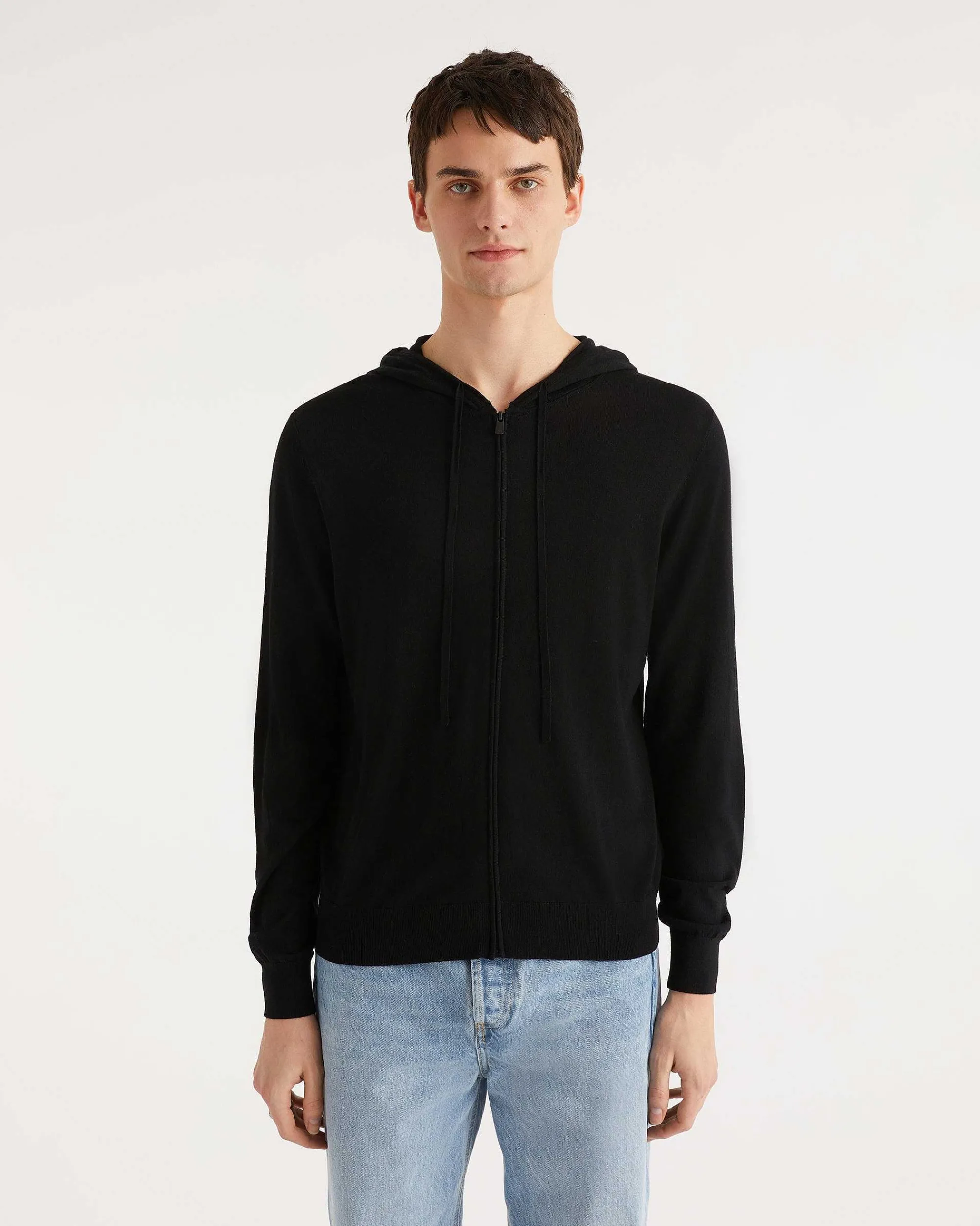 Hot FROM FUTURE Pull Hoodie Zippe Uni Noir