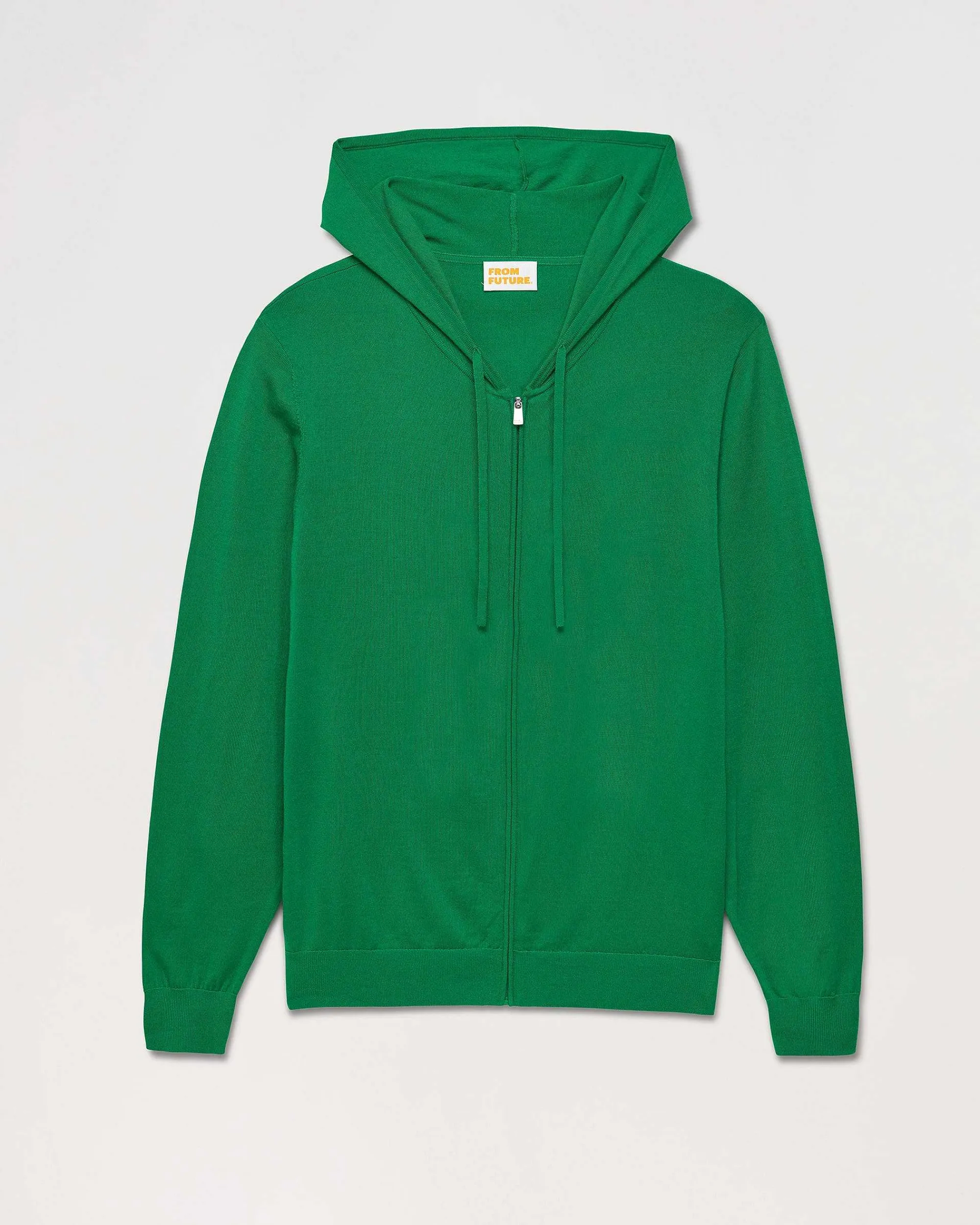 Shop FROM FUTURE Pull Hoodie Zippe Uni Holiday Green