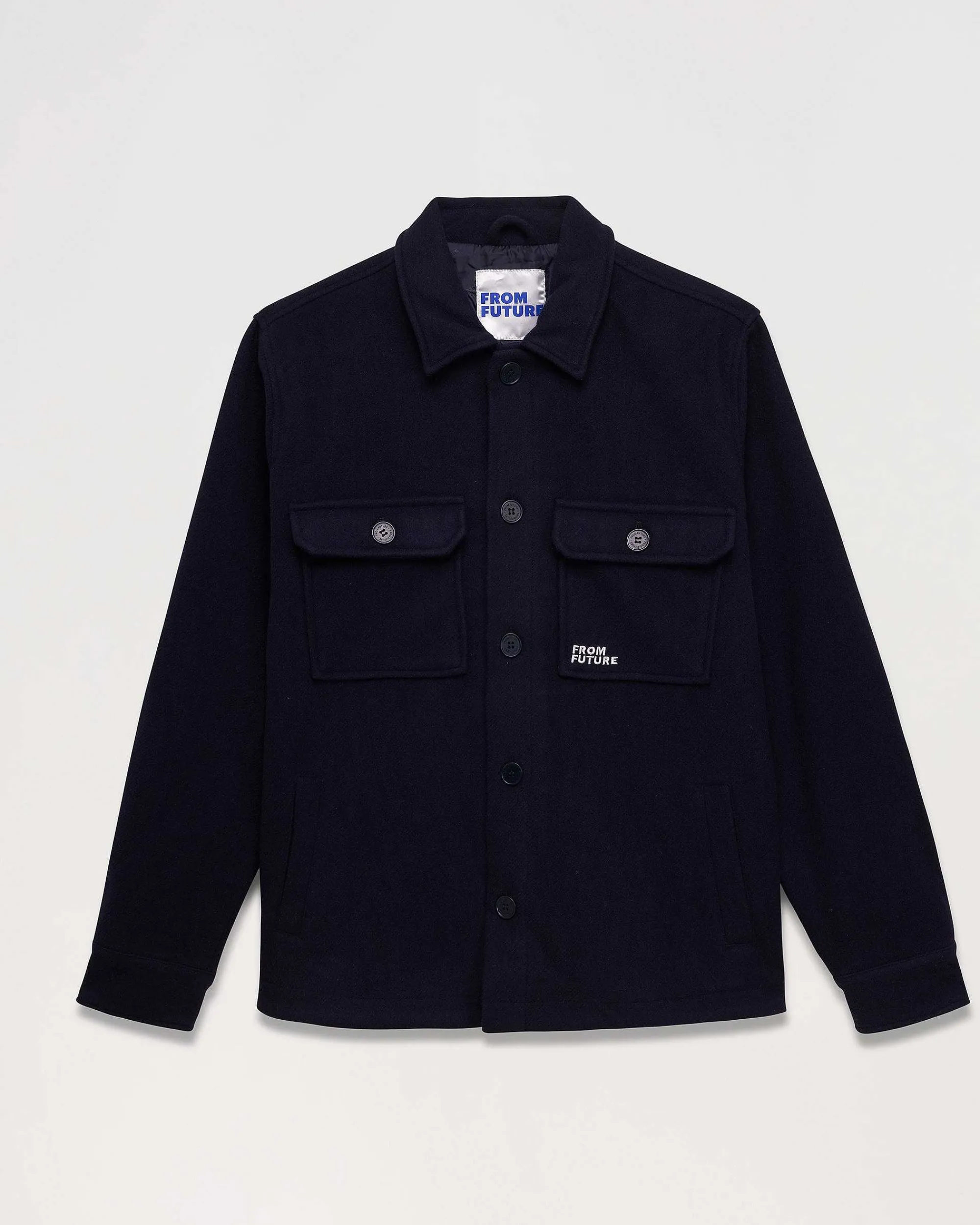 Cheap FROM FUTURE Surchemise Uni Navy