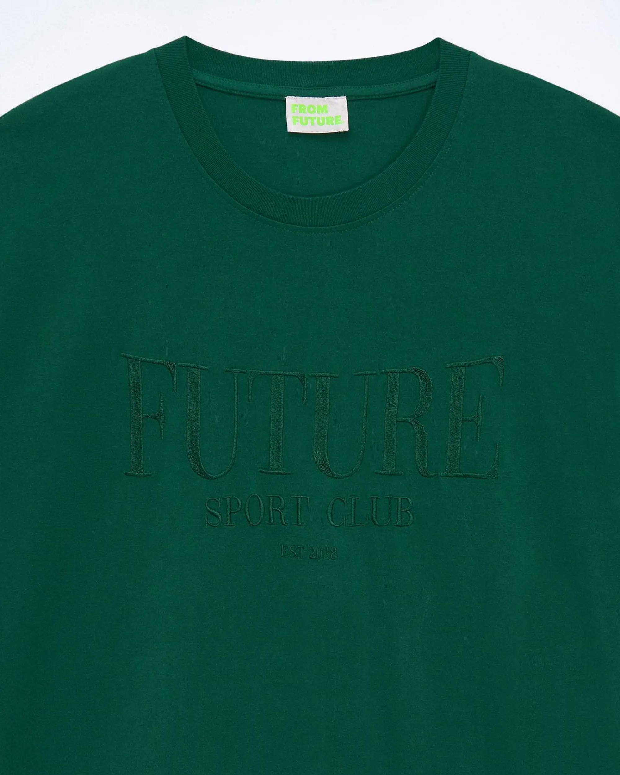 Store FROM FUTURE T-Shirt Col Rond Future College Green