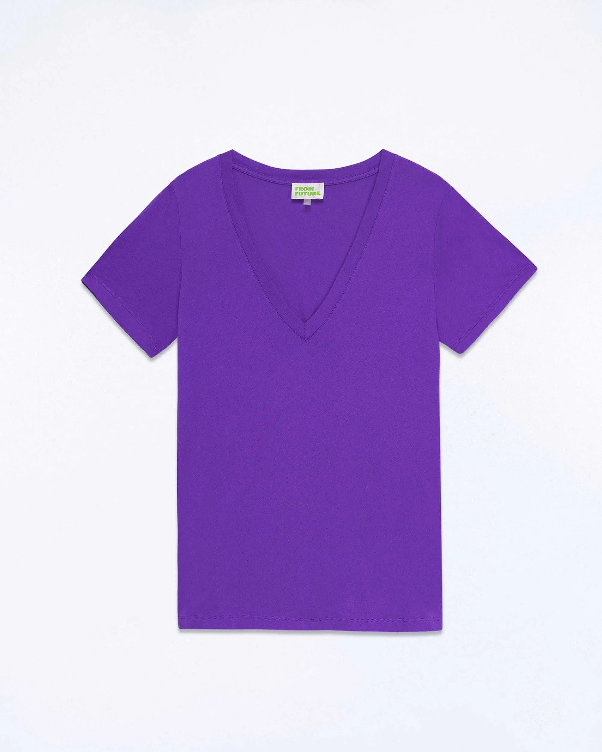 Best FROM FUTURE T-Shirt Col V Supima Pop Purple