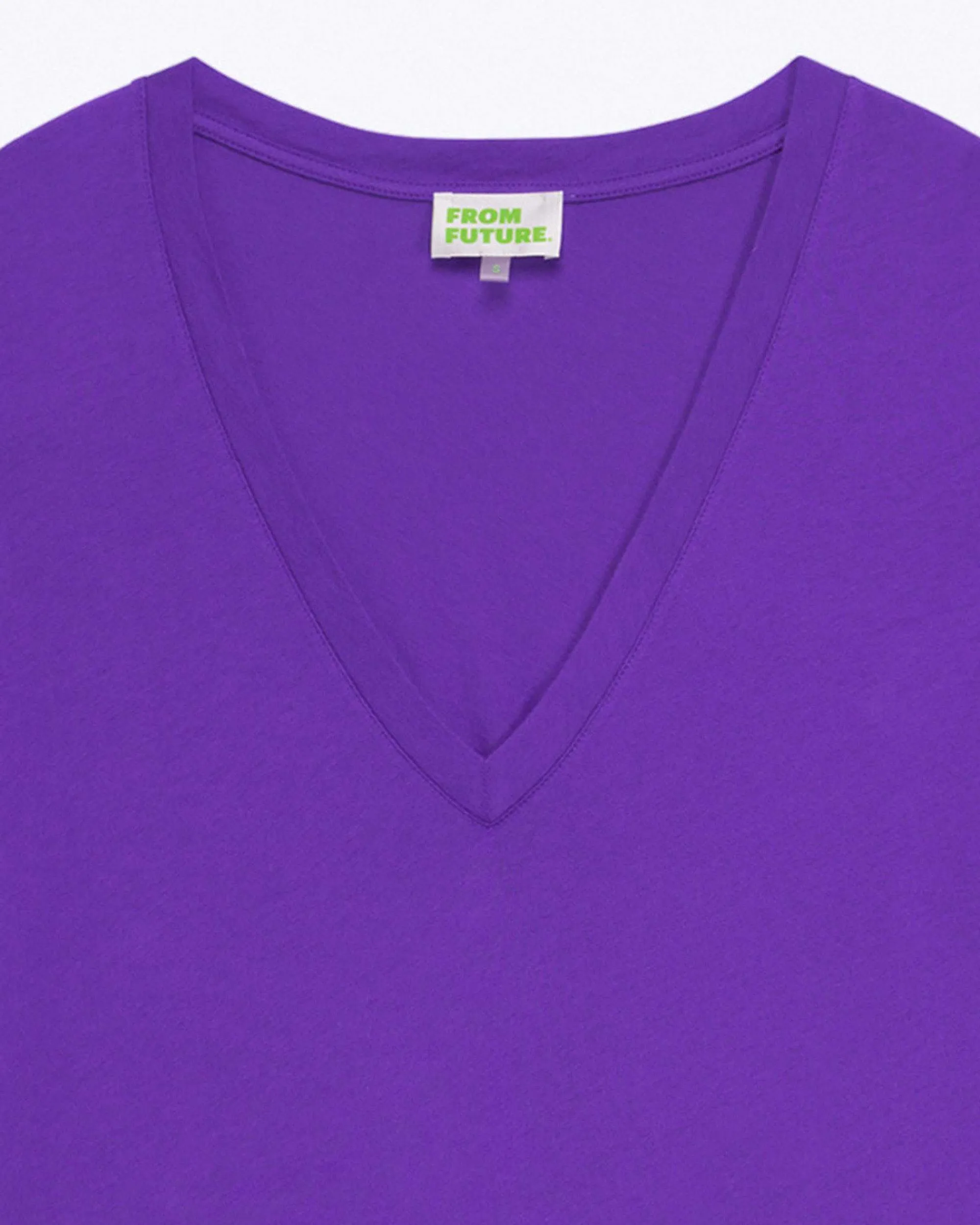 Best FROM FUTURE T-Shirt Col V Supima Pop Purple